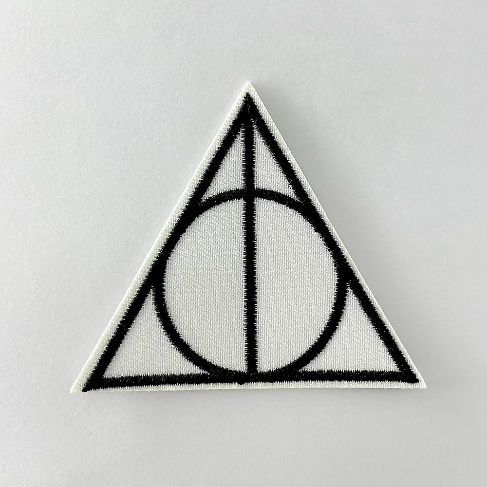 Geometry Cloth Patch Badge Embroidered Hippie Iron on Patches for Clothes Stickers Cover Repair Hole Beautification Function