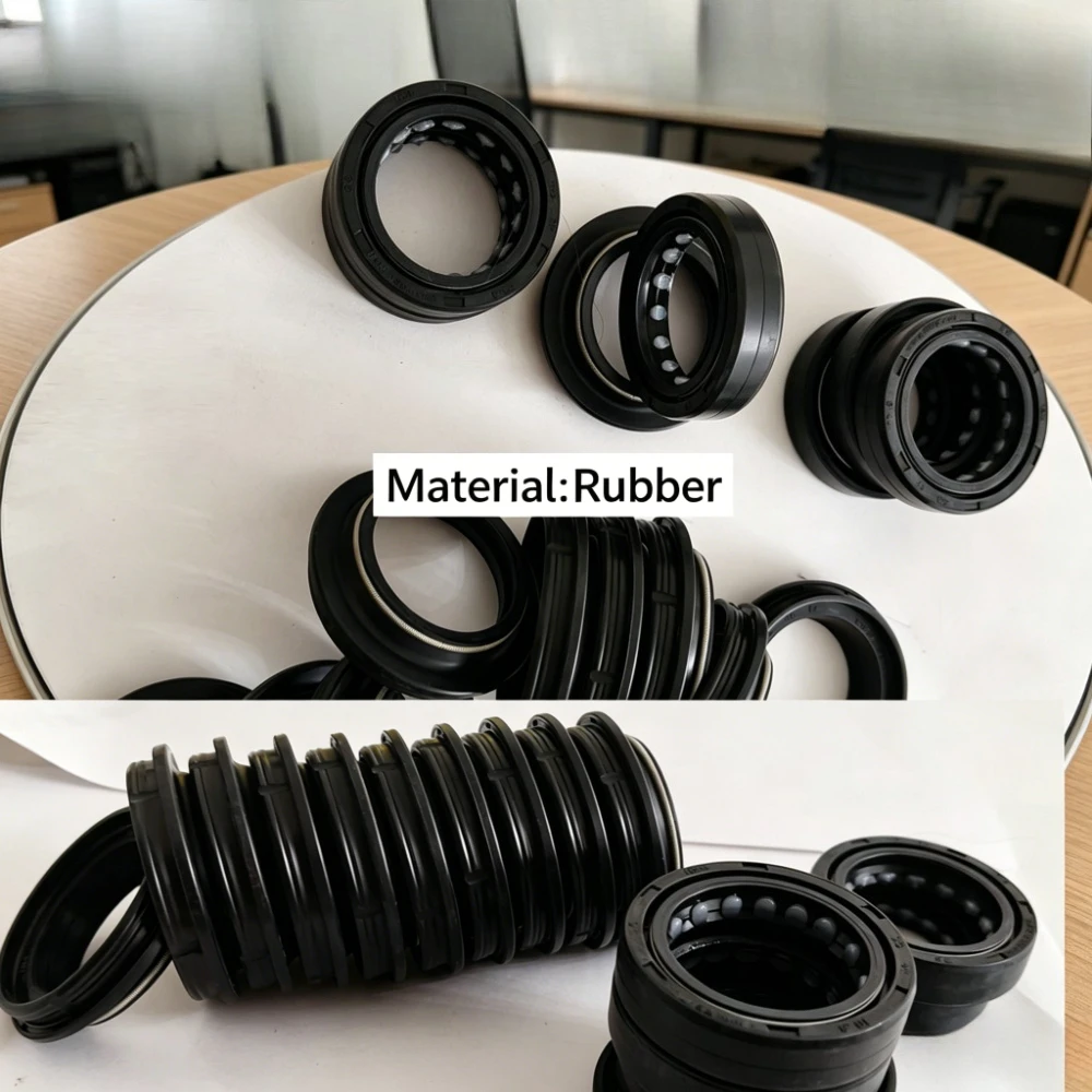 

38x49x10 38*49*10 Motorcycle Front Shock Fork Suspension Damper Shaft Oil Seal Bar Retainers Spring 38 49 Dust Cover Cap Lip