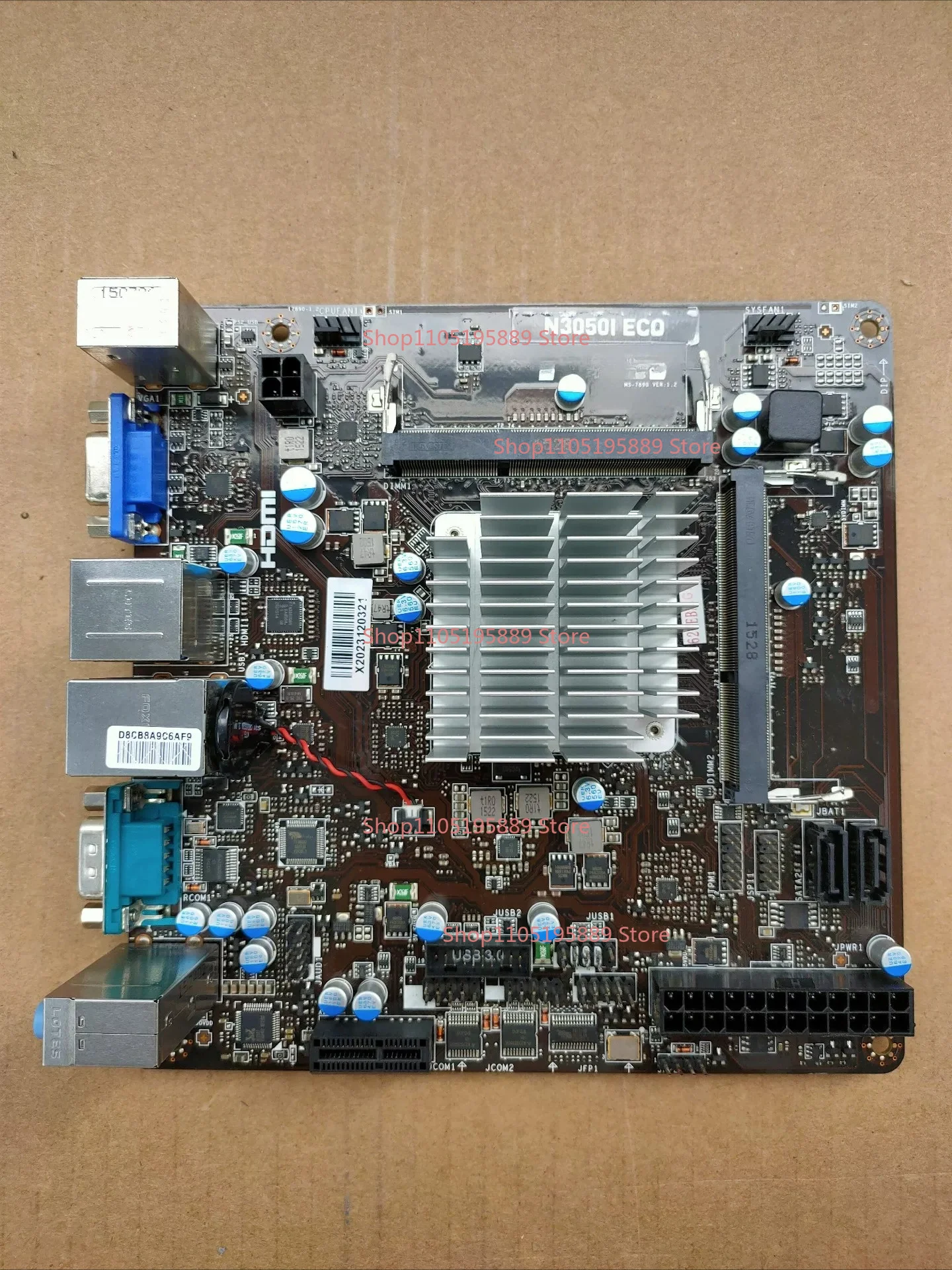 Memoria DDR3 para Procesador MSI N3050I ECO de Doble Núcleo, Tamaño 17X