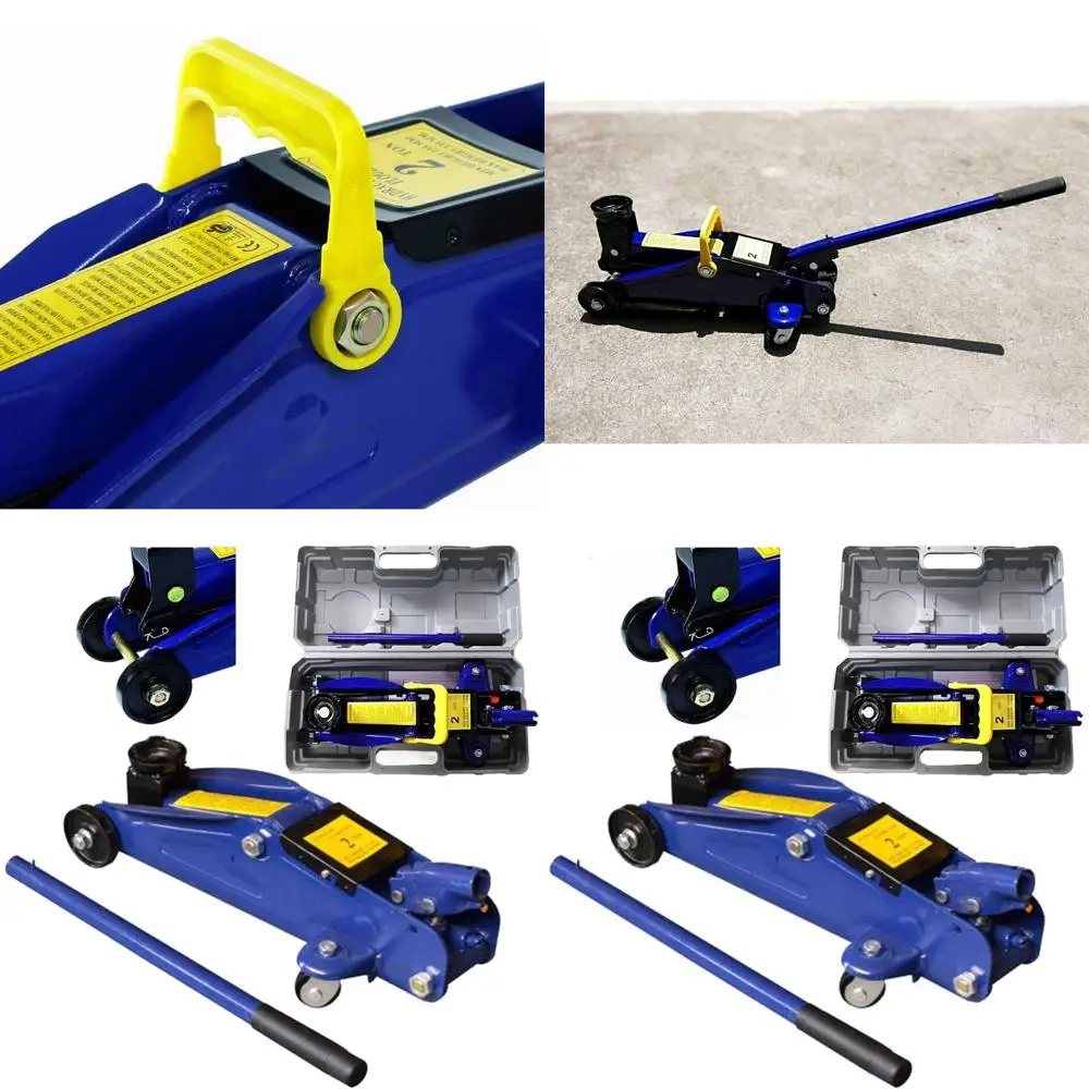 

Гидравлический домкрат грузоподъемностью 2 тонны для обслуживания автомобилей, портативная напольная тележка