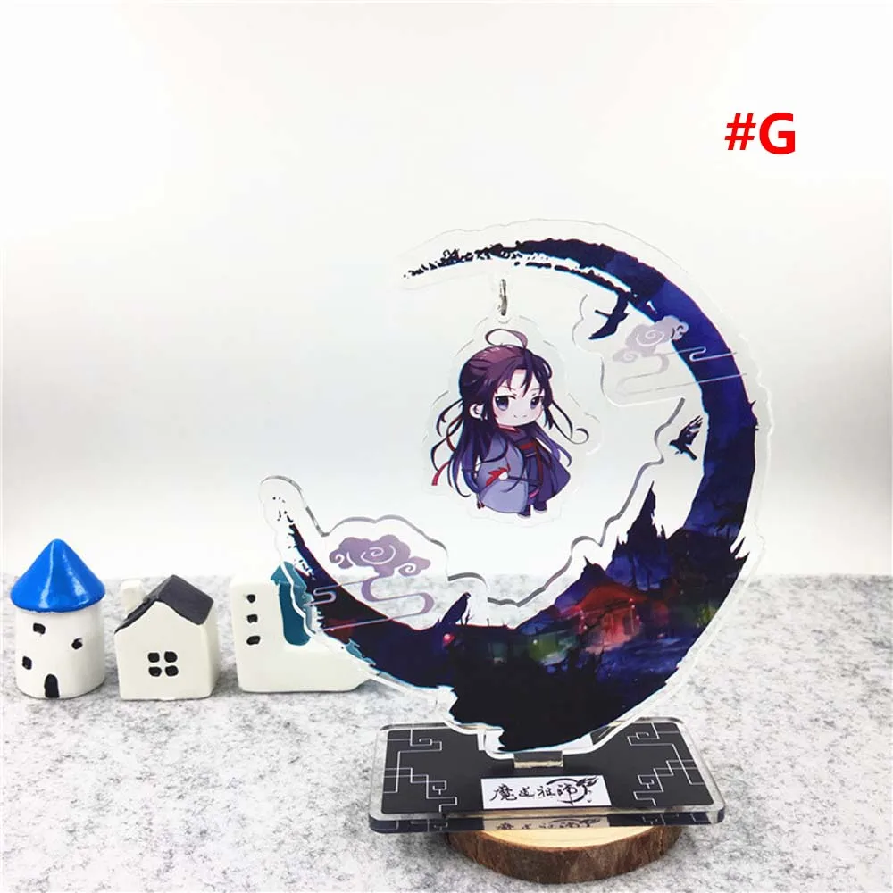 

Desktop Standing Card Grandmaster of Demonic Lan WangJi Acrylic Stand Figure Figure Model Toys Mo Dao Zu Shi Figure Model Plate