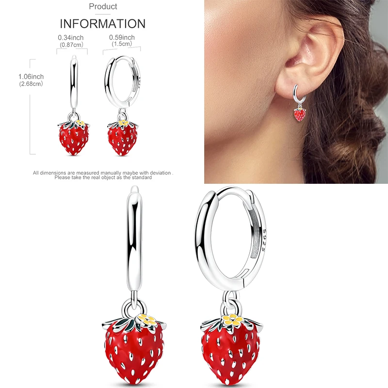 Funkelnde goldene Damen-Creolen aus 925er-Sterlingsilber, Schmetterlings-Ohrringe aus farbigem Zirkonium für Damen, Schmuck, Jahrestagsgeschenk – Detail 13
