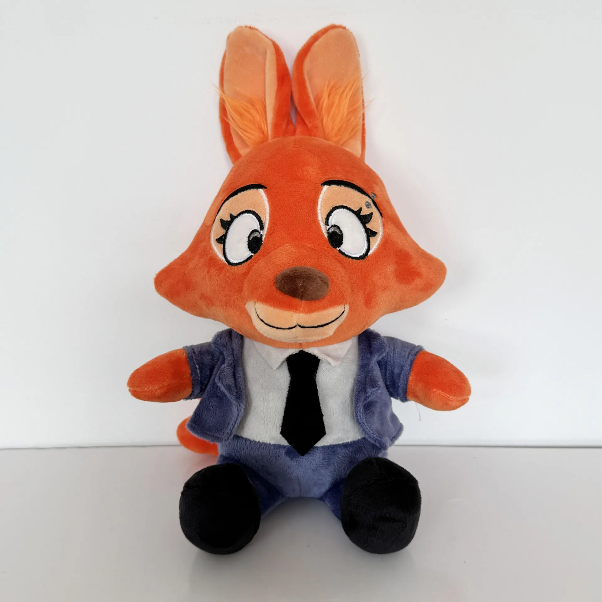 Anime The Bad Guys muñeco de peluche de juguete 25CM Villain Alliances Diane y el Big Bad Wolf lindo muñeco de peluche de dibujos animados juguete para regalo de chico