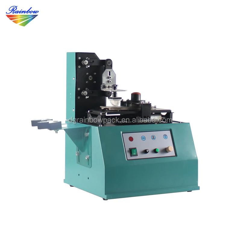 Electric small logo printing machine / bottle ink pad printer