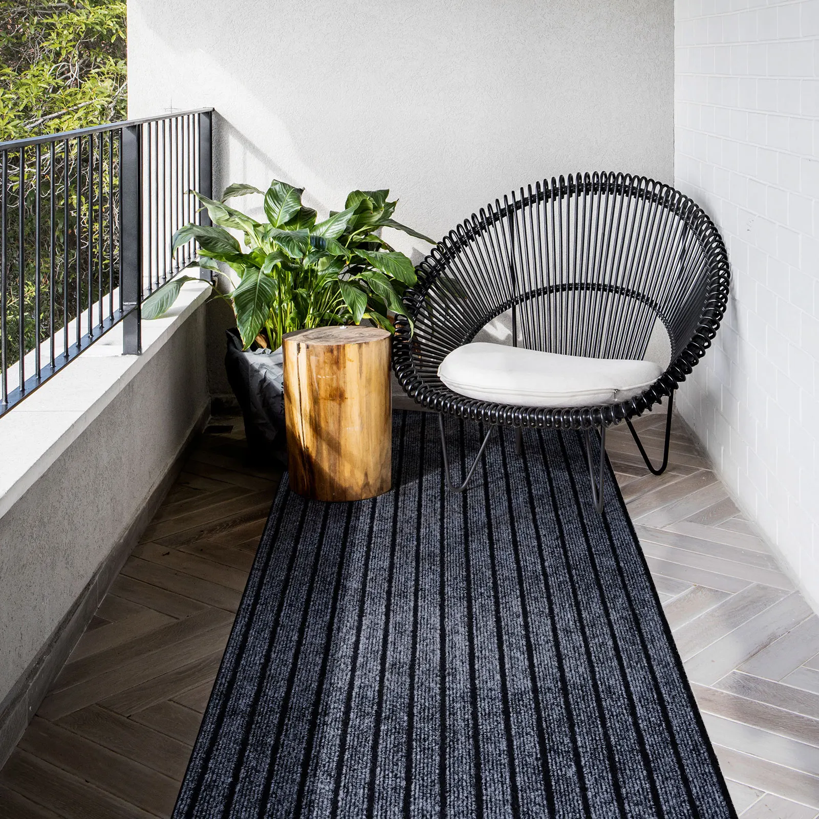 Running Carpet Practical Anti Slip Carpet for Outdoor and Indoor Use Suitable for Entrance Balcony Courtyard Kitchen