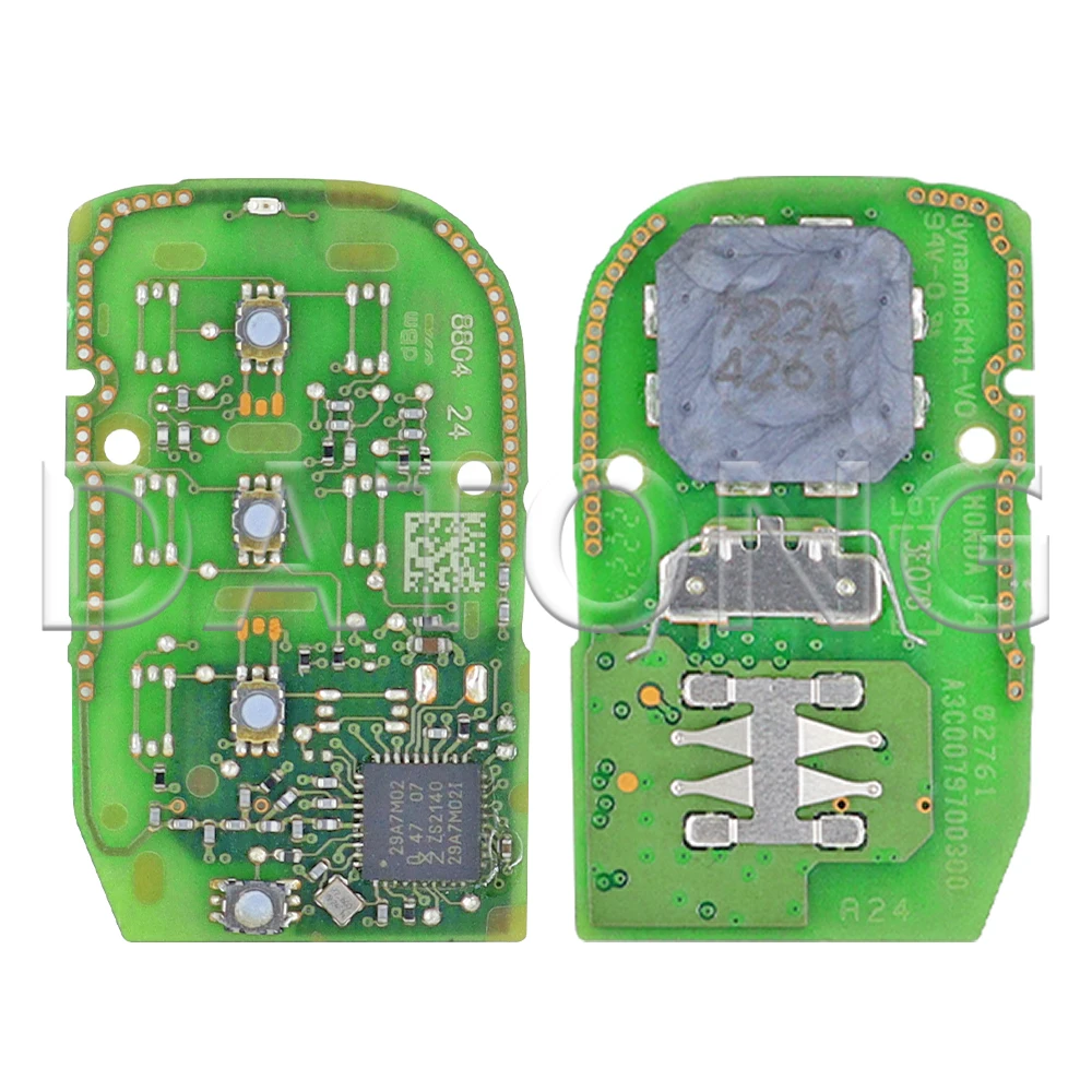Datong 4A Chip KR5TP-2 313/433MHz OEM PCB A3C0425310000 72147-TYA-A21 Proximity Car Key For Acura RDX MDX 2022 2023 2024