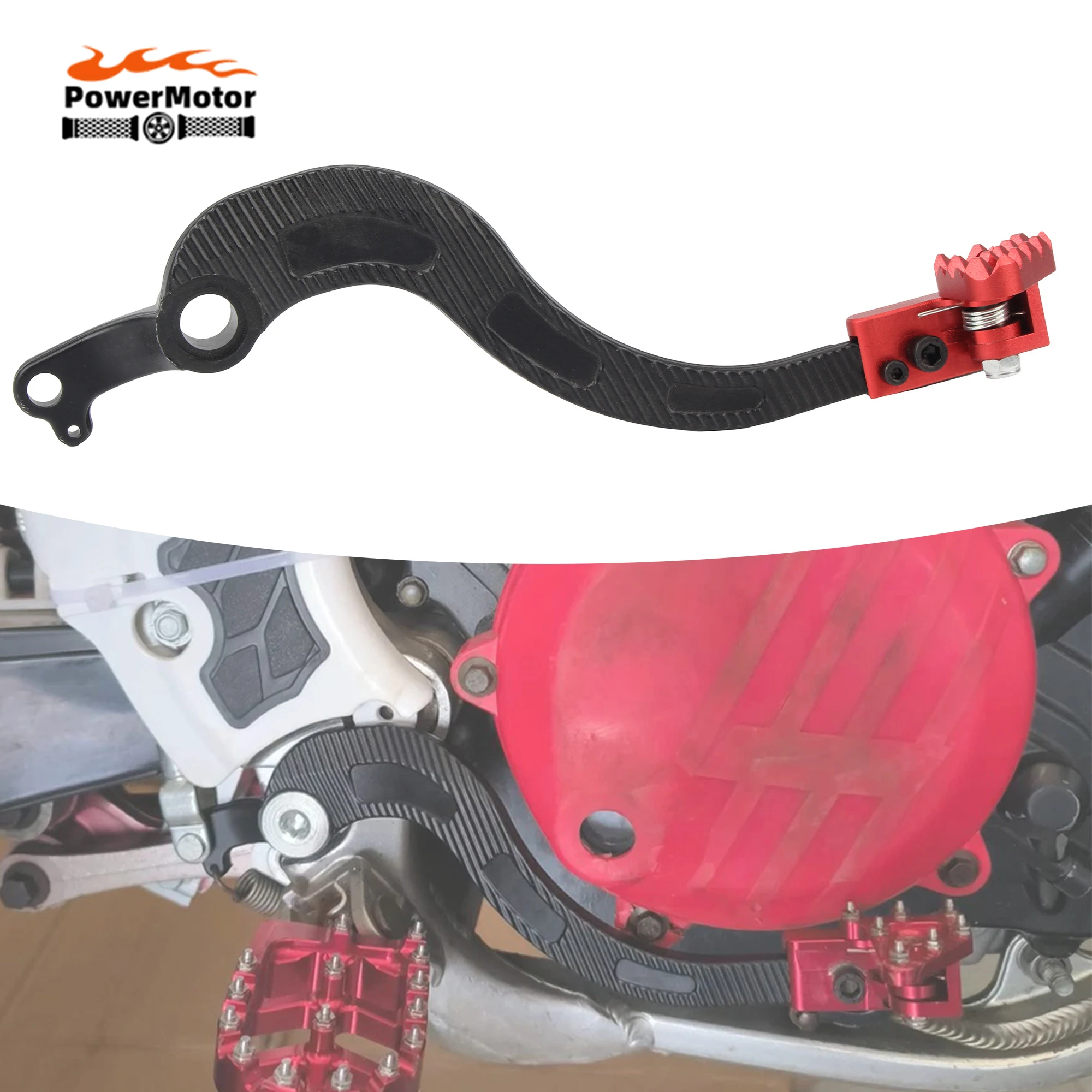 

Motorcycle Foot on Rear Brake Lever For Honda CRF250X CRF450X CRF 250X 450X 2005-2014 2015 2016 2017 DirtBike Modification Parts