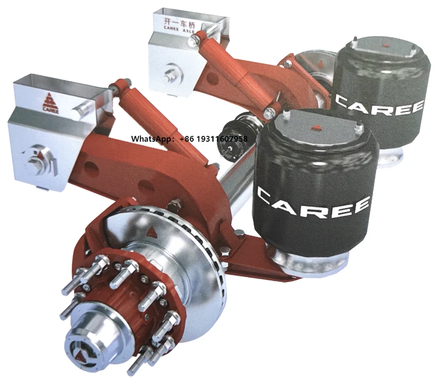 

Maintenance Free American Type Series Disc Brake Axle with air Suspension