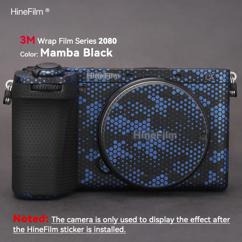 Hinefilm الجلد ل A6700 كاميرا ملصق مائي الجلد لسوني ألفا 6700 كاميرا قسط واقية يلتف غطاء ILCE-6700 ILCE6700