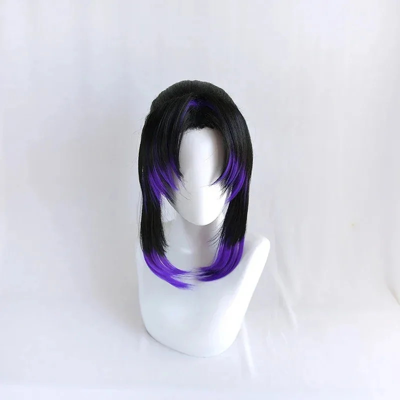 HAni 2025 Anime Kochou Shinobu Cosplay parrucche sintetiche parrucca resistente al calore cappuccio a forcina a farfalla ☆ ★ ww