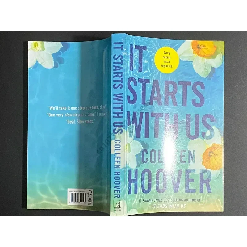 Colleen Hoover/It Ends Novels By Us, 영어로 시작하는 책, 일요일 시간 베스트셀러 페이퍼백