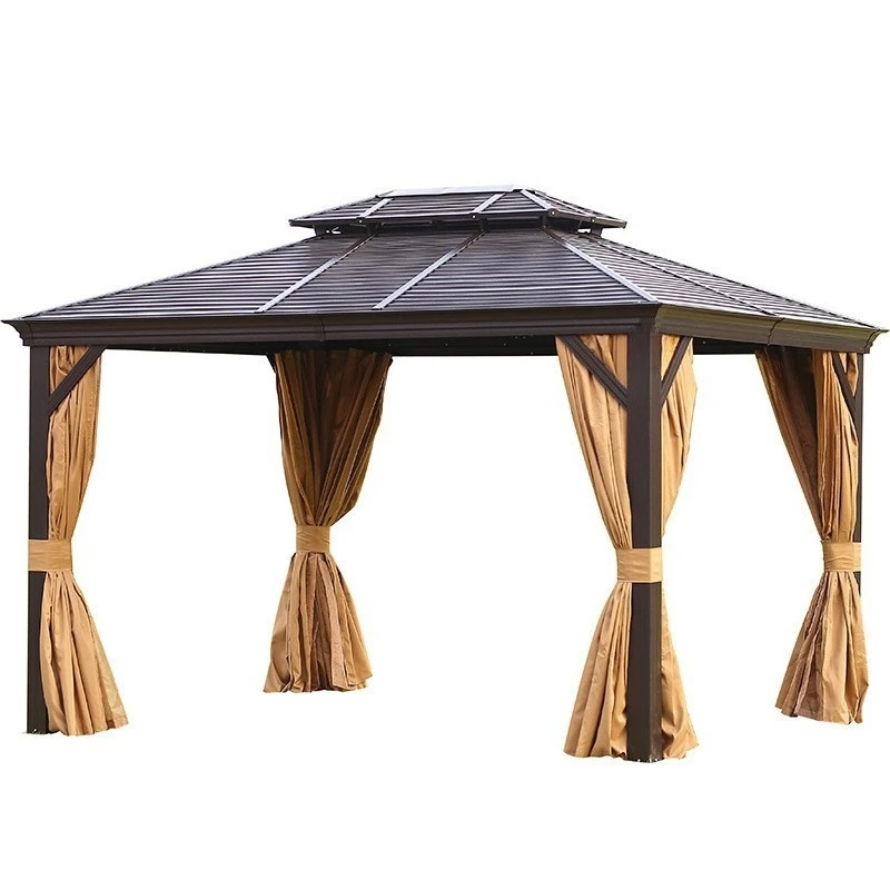pavilion Outdoor courtyard New Chinese garden European ancient building Four-corner awning Canopy Outdoor pavilion