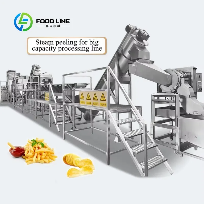 Potato machine Frozen French fries machinery Frozen French fries machinery