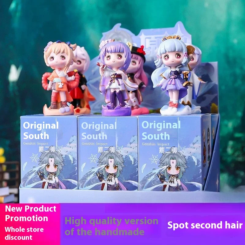

Genshin Impact Game Blind Box Figurine Cute Figure 123456 Generation Trend Desktop Decoration Car Decoration Creative Toys Gift