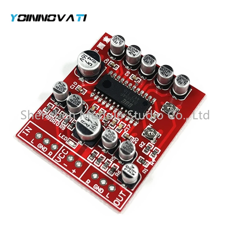 BA3884F Tone Board preamplifier BBE Sound effect exciter DIY Module to enhance Clarity Treble and Bass