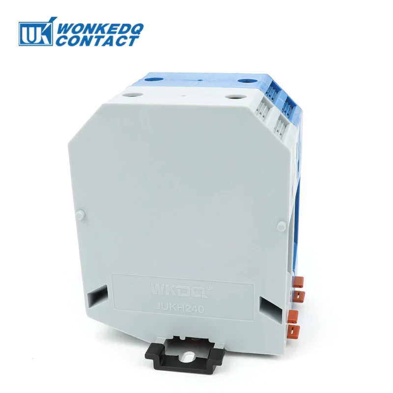 UKH 240 1000V Screw Terminal Block DIN Rail High-Current Connector 70-240mm² Electrical Cable UKH240