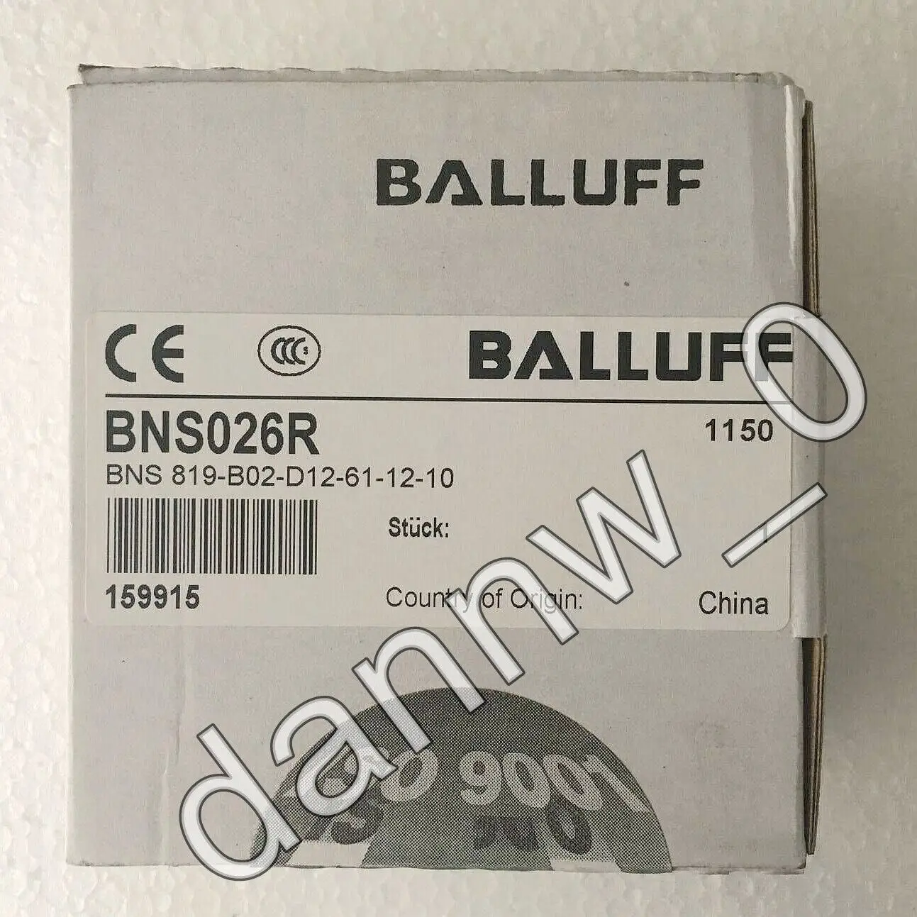 New In Box Balluff LIMIT SWITCH BNS 819-B02-D12-61-12-10