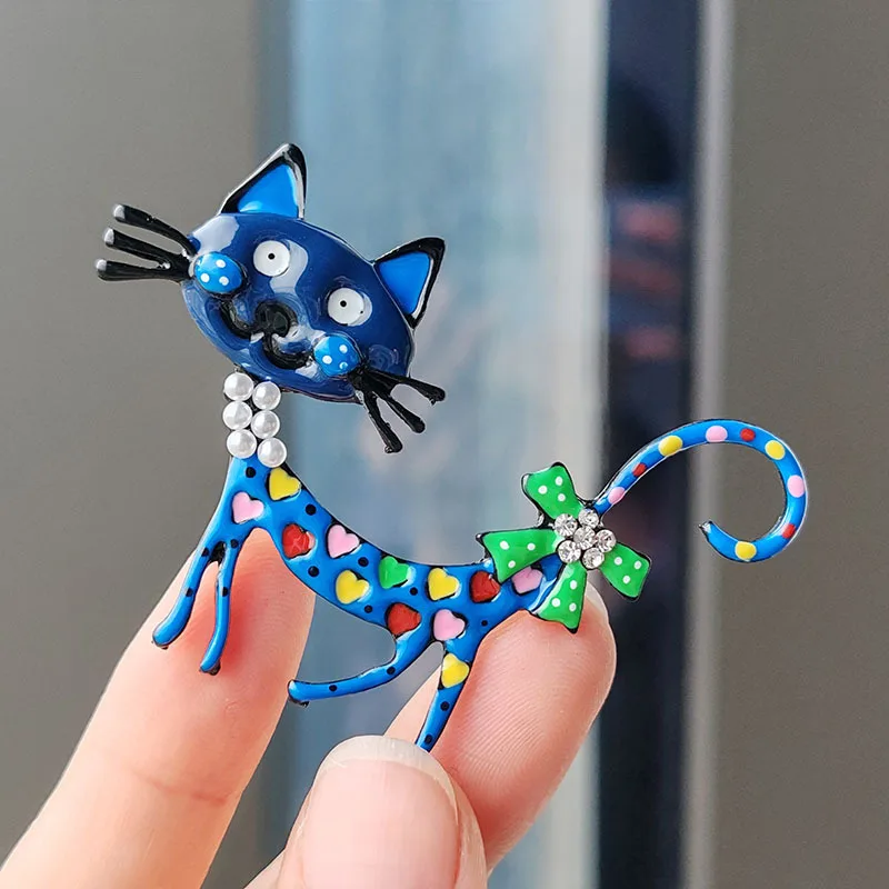 💖 Limited Time Deal: Drop‑Drop Oil Cat Brooch – Only alt=