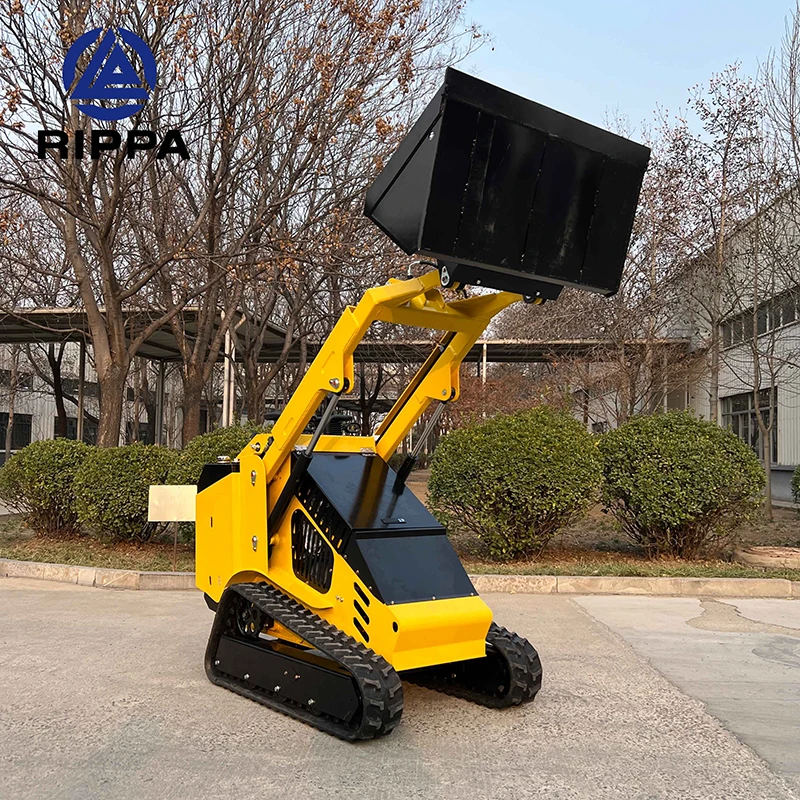 Earth-Moving Machinery Wheel Skid Steer Loader New Design Europe Hot Skid Steer Loader Diesel Engine Skid Steer Loaders