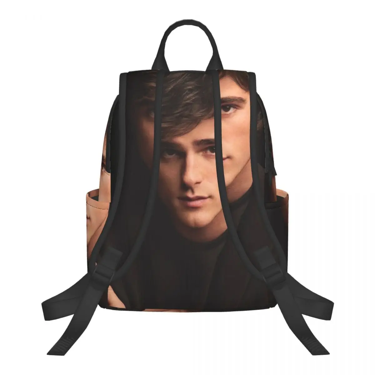 Jacob Elordi Australian Actor (5) Student Backpack School Bag Hiking Travel Daypack for Men Women Bookbag Shoulder Bags