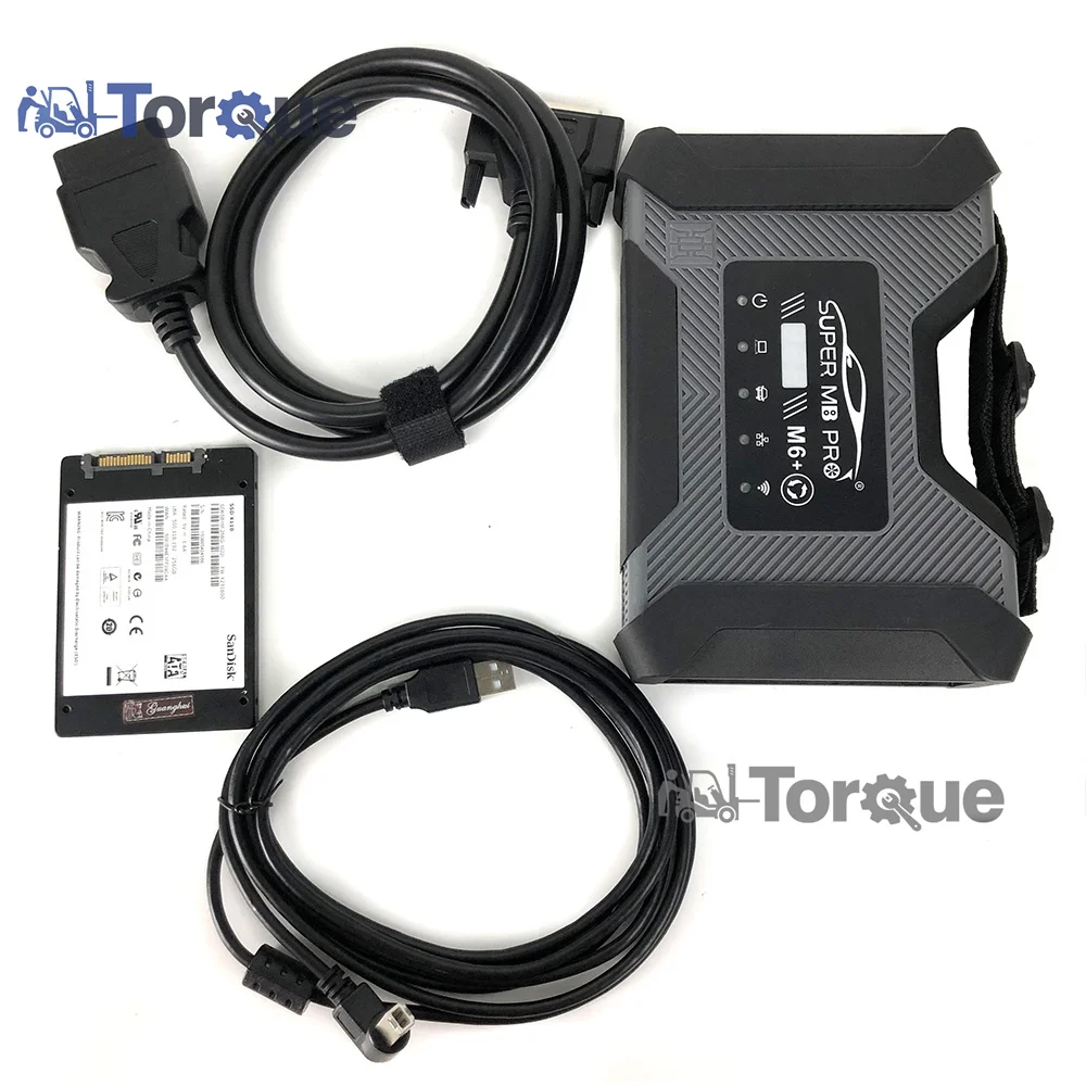 Function Multiplexer MB star M6 Connect Diagnostic Tool for BENZ Cars Trucks Full Chip MB PRO M6 diagnosis Tool with software