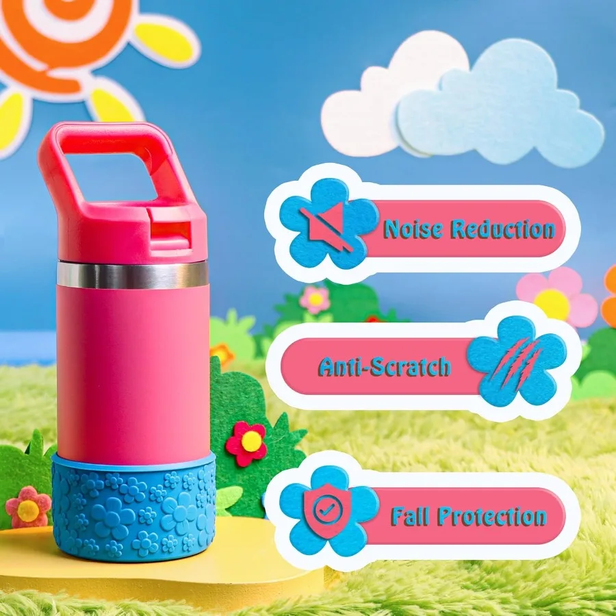 حذاء سيليكون لزجاجة مياه YETI 12 أونصة لزجاجة YETI Rambler 12 18 أونصة لزجاجات مياه Contigo 13 أونصة لملحقات YETI #2