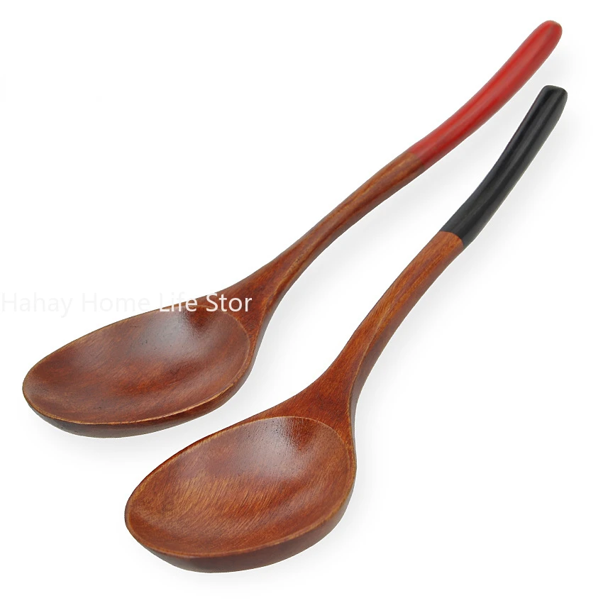 Wooden Spoon Bamboo Kitchen Cooking Utensil Tool Soup Teaspoon Catering For Wooden Spoon