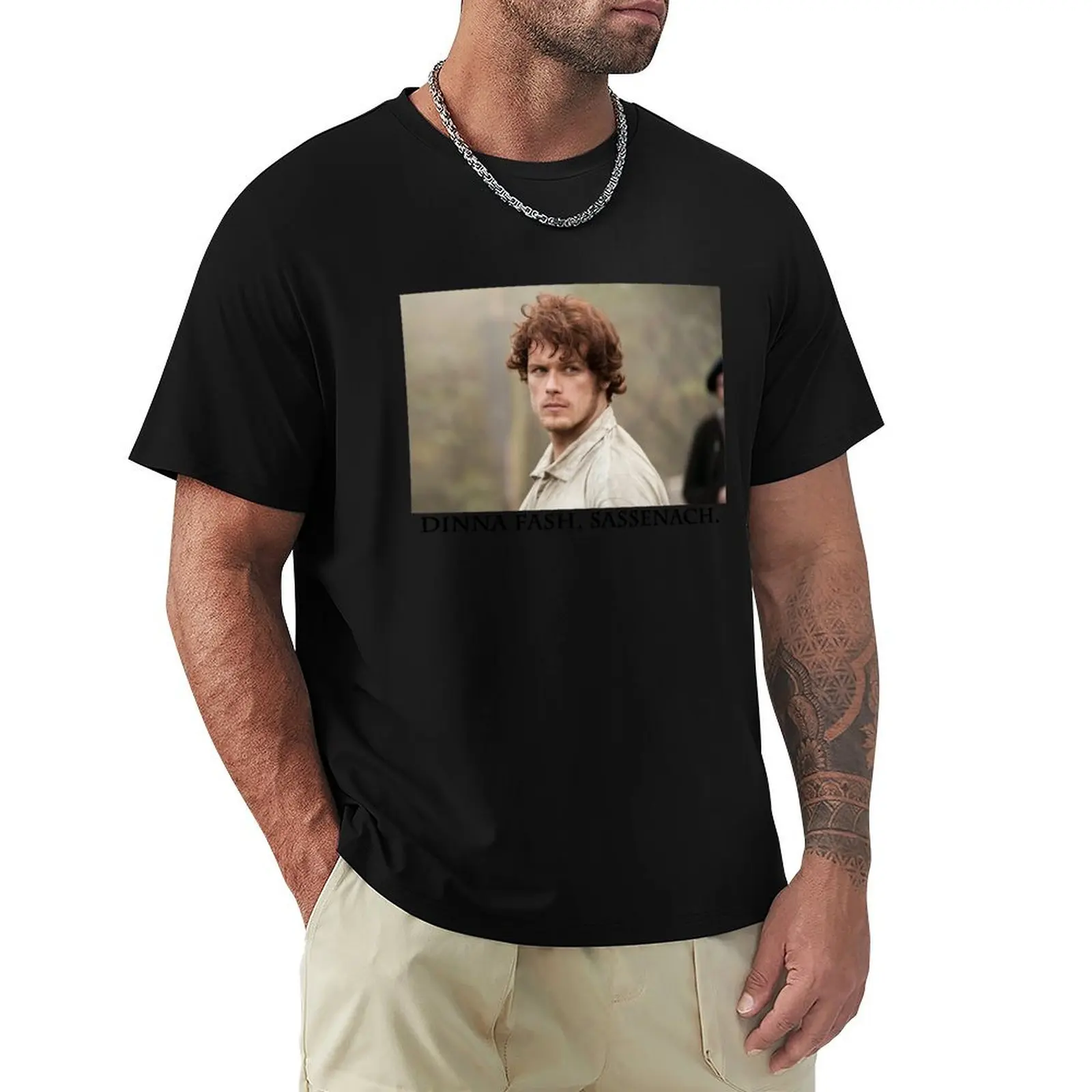 Dinna fash, Sassenach. Camiseta Deportiva de Alta Elasticidad