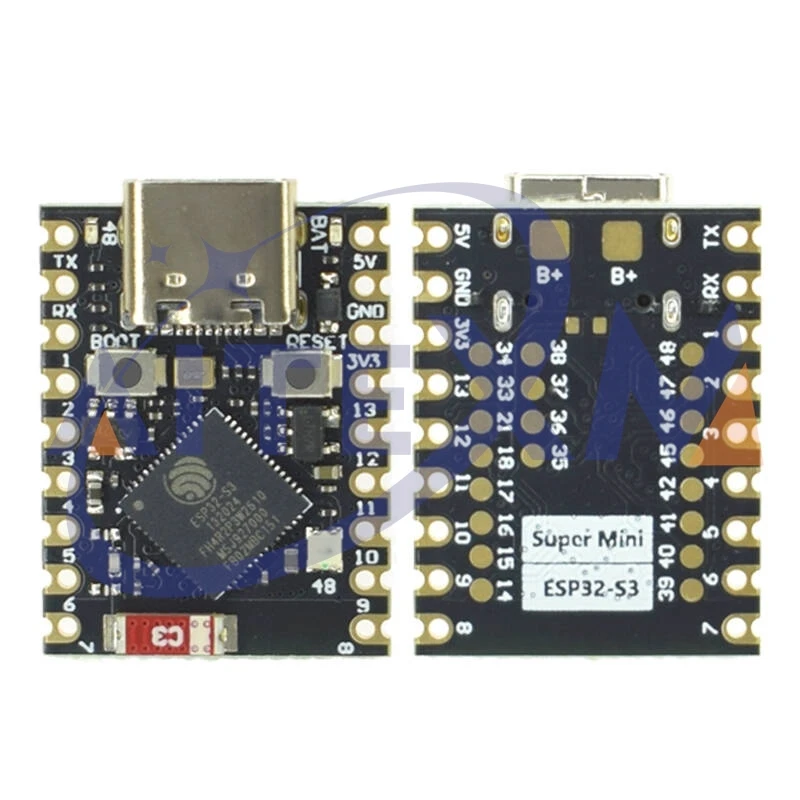 ESP32-S3 Supermini Development Board WiFi Bluetooth 5.0 Ultra-Small Size ESP32 S3 ESP32-S3FH4R2 YANXD