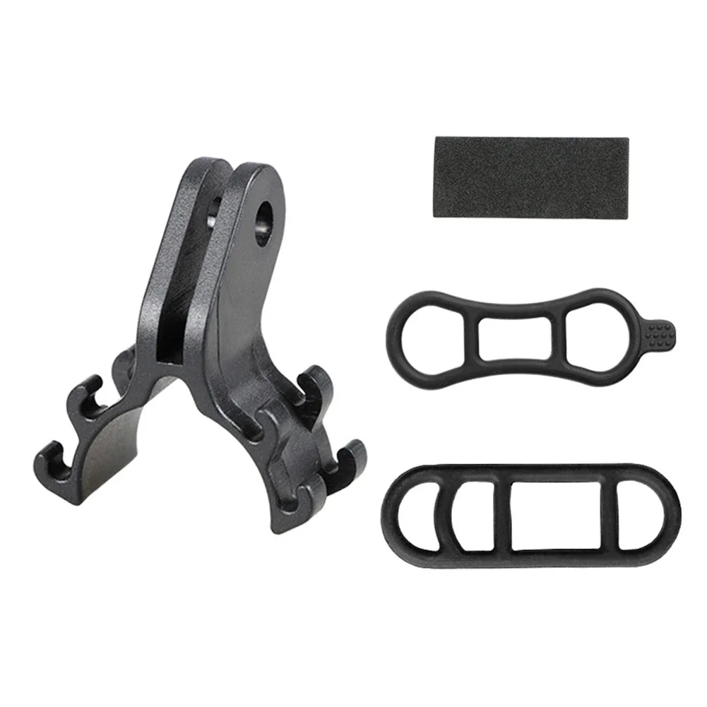 Torch Clip Flashlight Holder Easy To Install For-Gopro Headlight Stand Lightweight Mount Part Plastic Road Bike