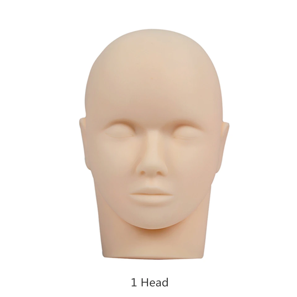 Lashprofessor Mannequin Trainingskopf Praxis Wimpernverlängerung Abnehmbares Augenlid Silikon Kosmetikpuppe Gesicht Make-up Modell Lieferant – Detail 6