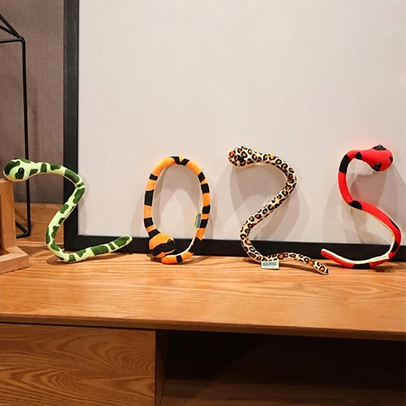 

Цельная забавная смена формы, мягкая кукла, милая имитация змеи, плюшевые игрушки, браслет, украшение для вечеринки в честь Дня Рождения, подарки для детей