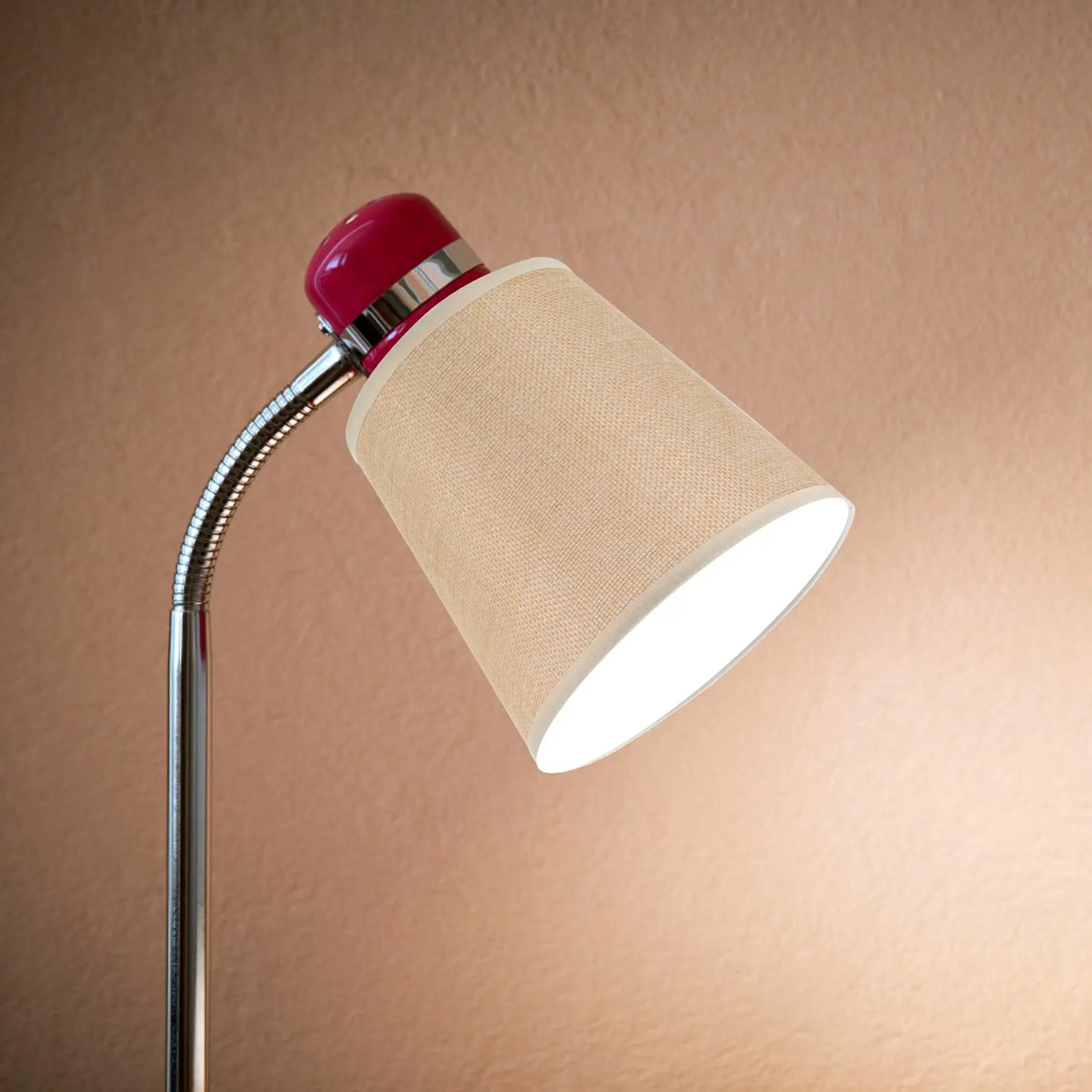 

Тканевый абажур из премиального материала для настольной лампы, декоративный металлический абажур с вырезами для спальни и гостиной, чехол для светильника