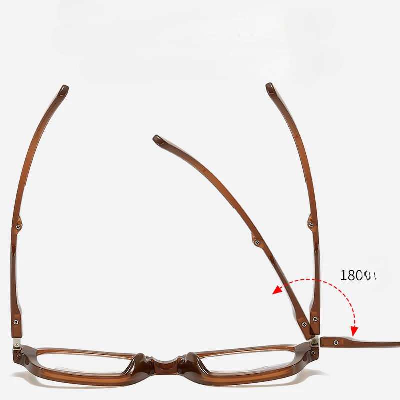 Finished Folding Photochromic Reading Glasses for Women Men Vintage Portable Anti Blue Light Eyewear Color Changing Sunglasses