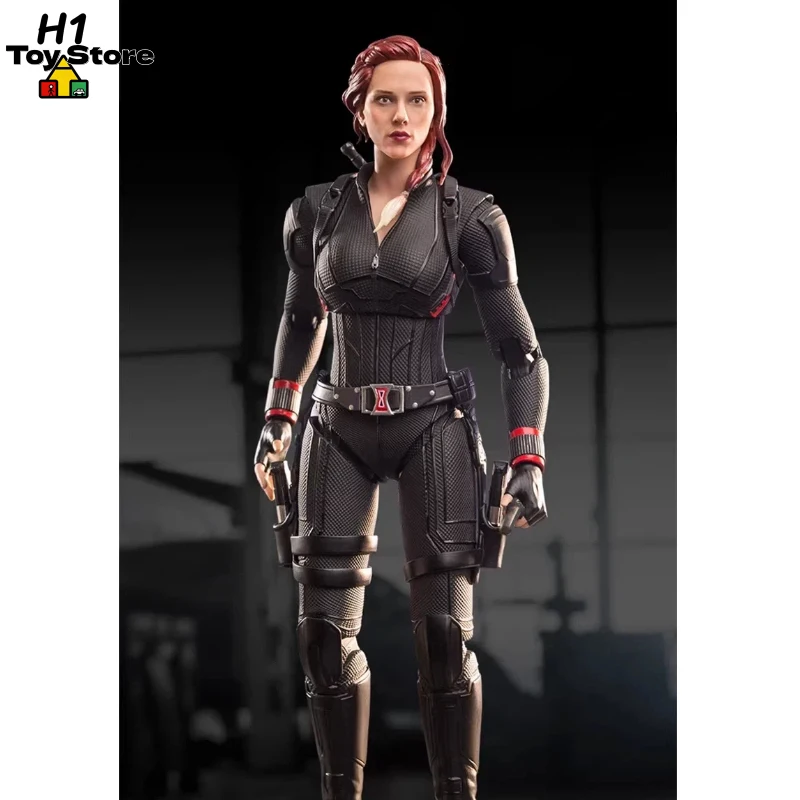 

Marvel Avengers Black Widow 1/7 Scale Articulated Action Figure Poseable Collectible Model with Display Base