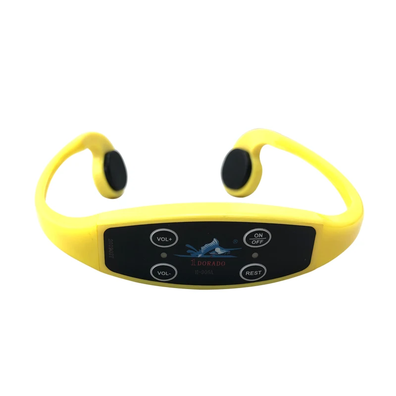 Aquatic Sports Training Communication Device Coaching System 1000m Receiving Range Underwater Audio Wireless Bone Conduction