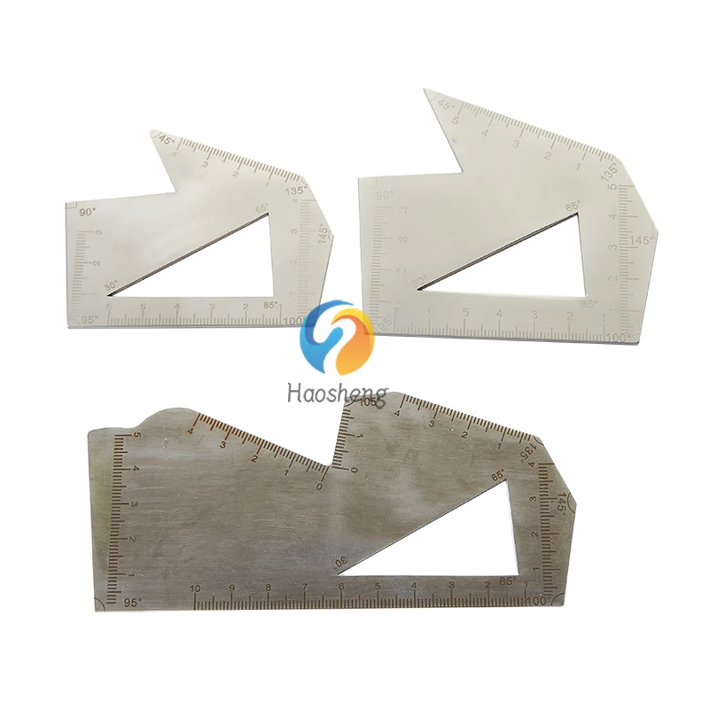 ศัลยกรรมพลาสติกคาลิปเปอร์จมูกประติมากรรมแผ่นการออกแบบจมูกอุปกรณ์วัดไม้บรรทัดสองด้านขนาด