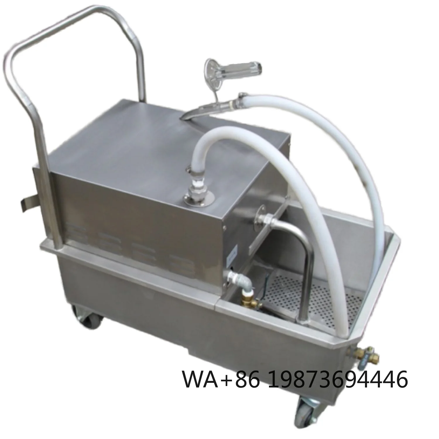 New Electric Oil Filter Machine, High Productivity Frying Oil Purification Equipment