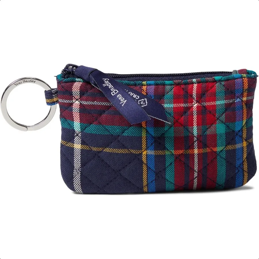 

Vera Bradley Women's Cotton Zip ID Case Wallet