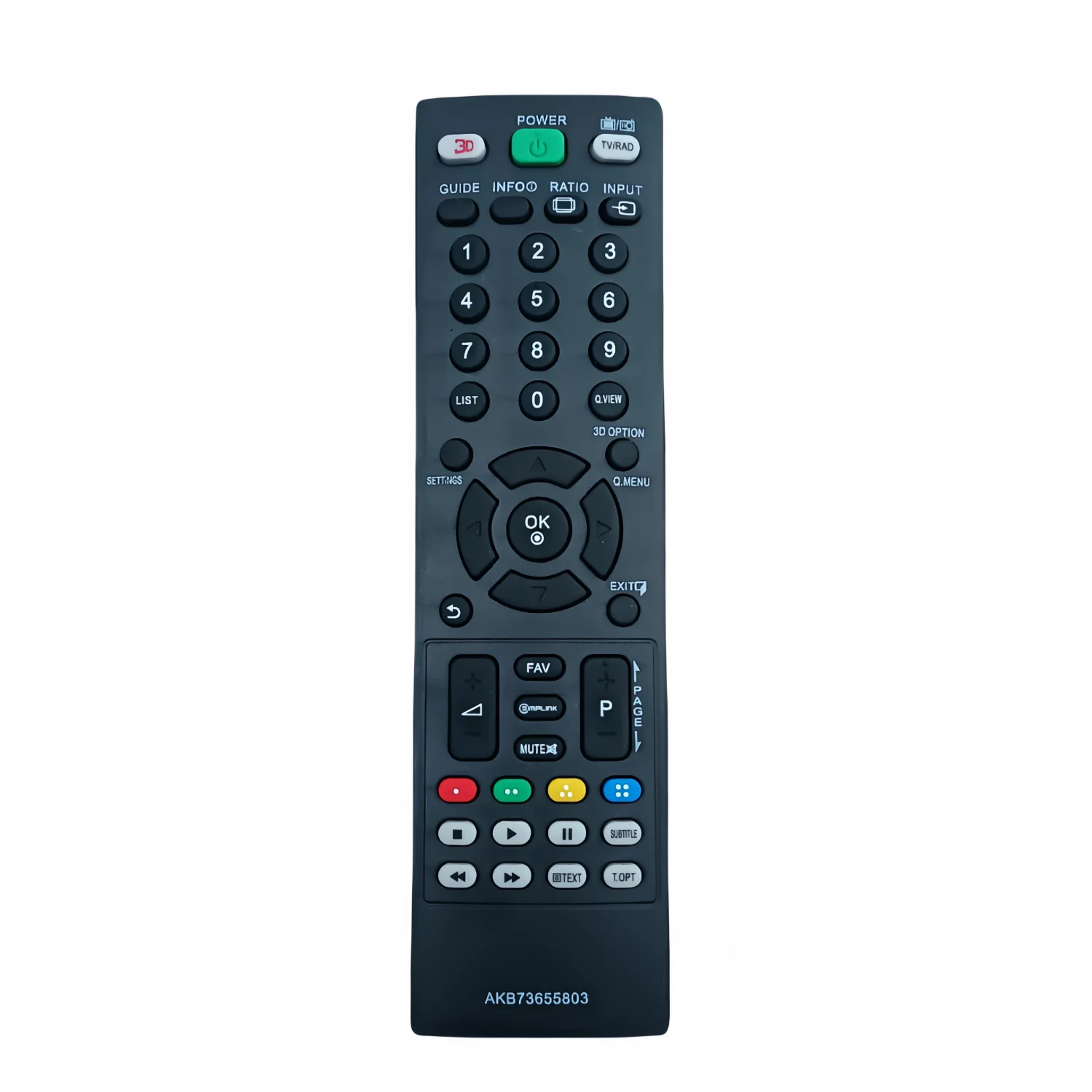 AKB73655803 Remote Control for L TV 32LS5600 37LS5600 42LS5600 42CS460 32LS3500 47LS5600 42LM3400 32CS460 Sub AKB73615316 AKB736