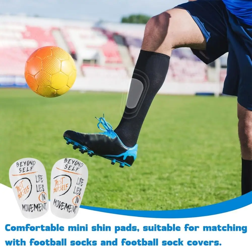 

Leg Protective Football Shin Pads EVA Thickening Shock Absorbing Training Shank Board Non-slip Lightweight Soccer Shin Guards