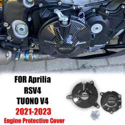 Motorcycles Engine protective cover For Aprilia RSV4 2021-2022 TUONO V4 2021-2022 carbon fiber printing