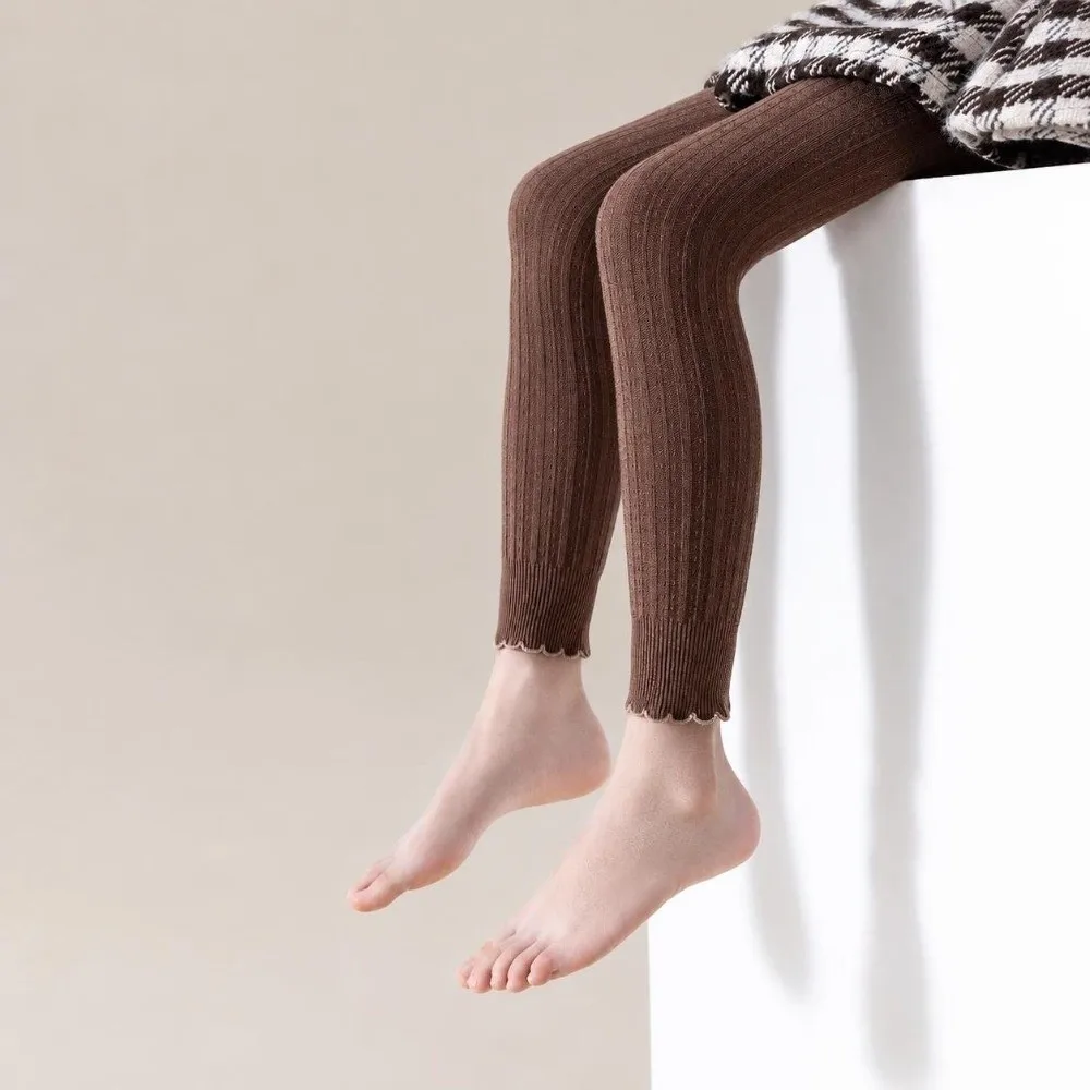 Fashion Soft Legging Tight-fitting Cotton Toddler Pantyhose Warm Comfort Newborn Long Pants Socks 1-5 Years Old