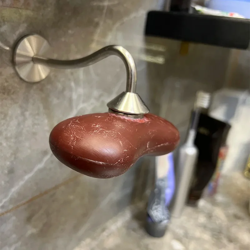 

Держатель для мыла из нержавеющей стали для душа - настенный магнитный держатель для раковины для ванной комнаты, барное мыло, самосмывающаяся полка для мыльниц