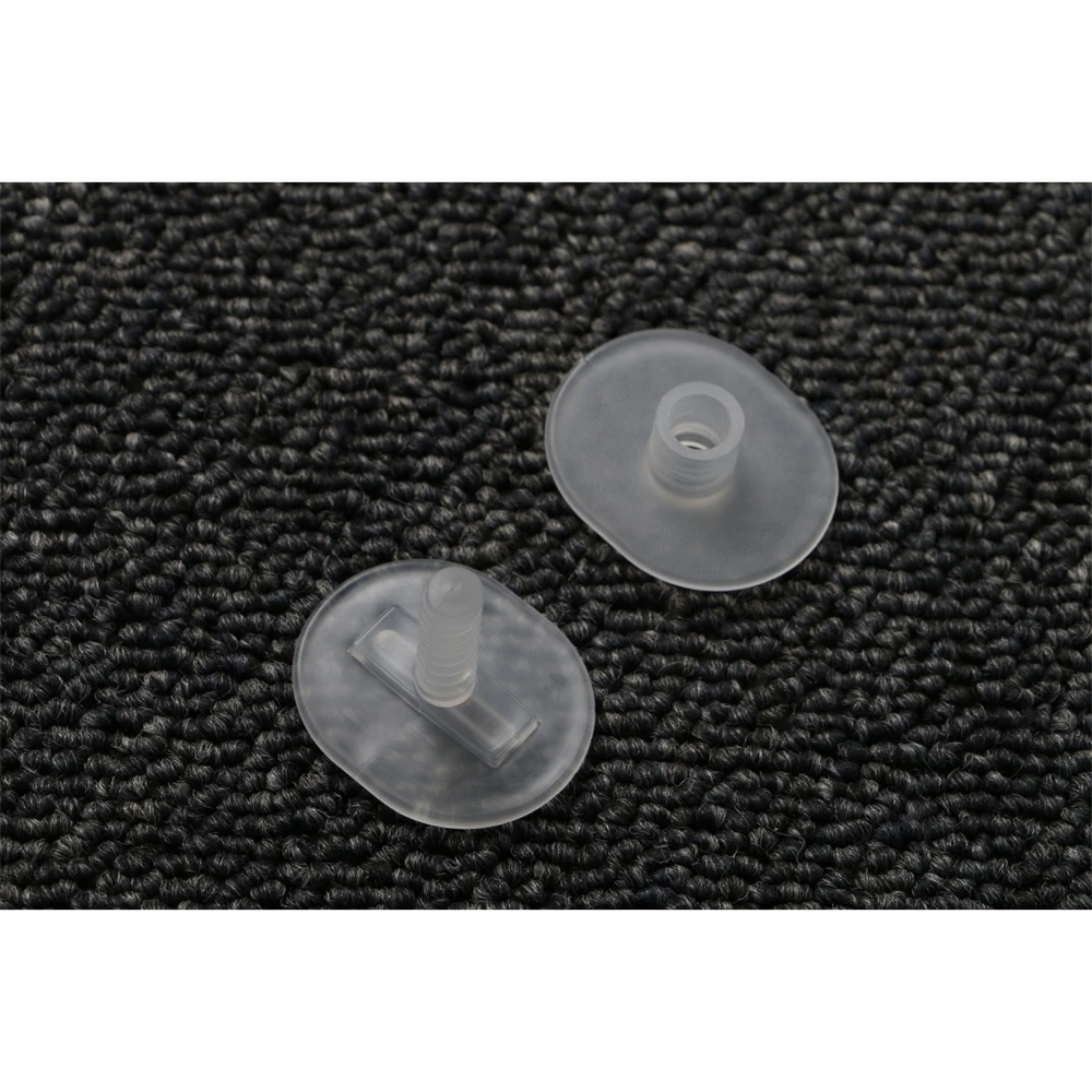 Set Paku Keling Sekrup Plastik Tarikan Layar Karton Ritel Klip Pengencang Rak