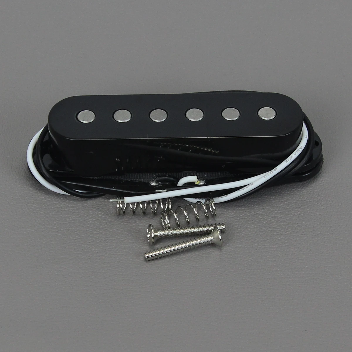 FLEOR 1PCS Flat Top Single Coil Pickup Alnico 5 ST Gitarre Pickup Hals/Mitte/Brücken Position Wählen – Detail 6