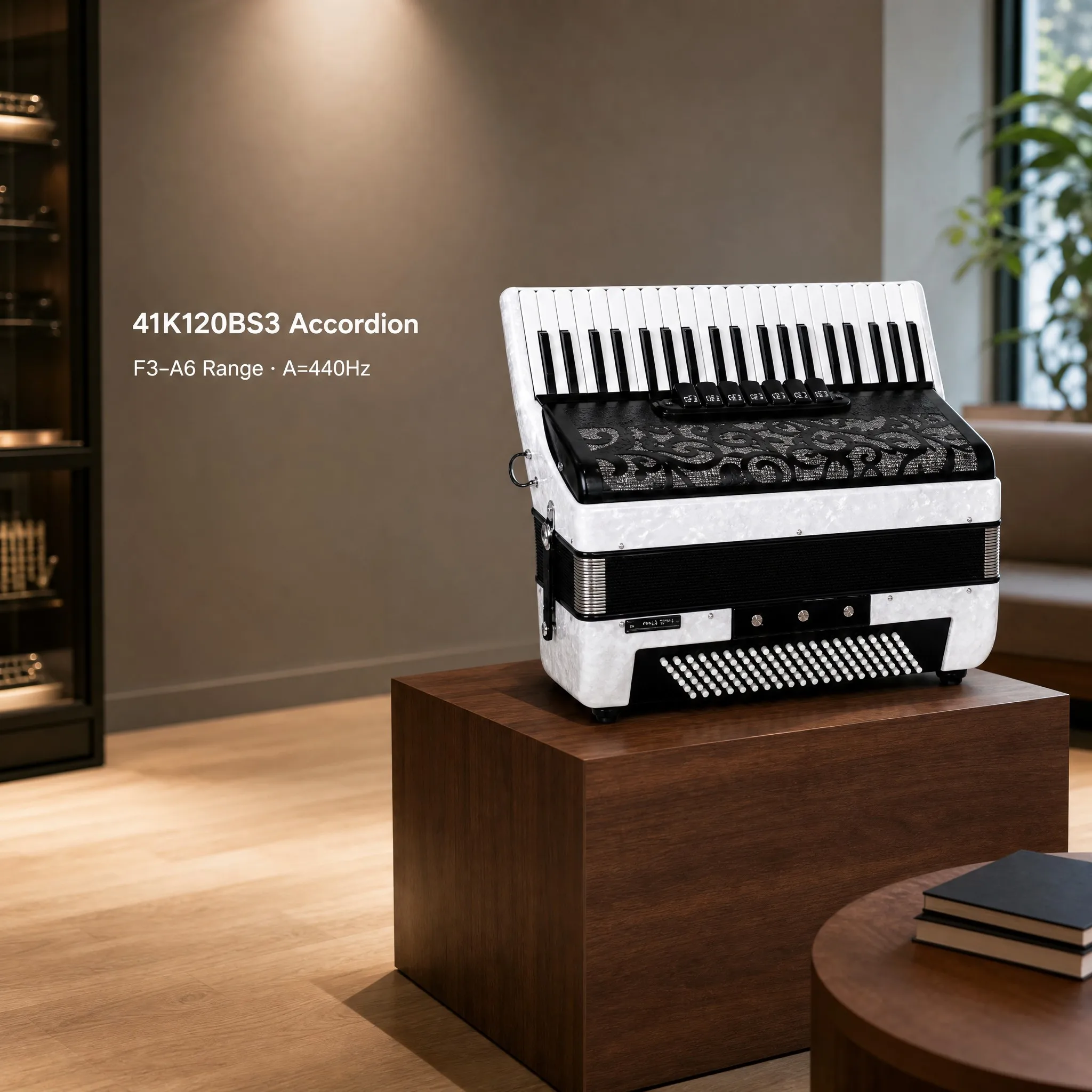 Manufacturer Supply Professional 41 Keys 120 Bass Chromatic Piano Accordion High Performance With Instrument Gig Bag Acordeon