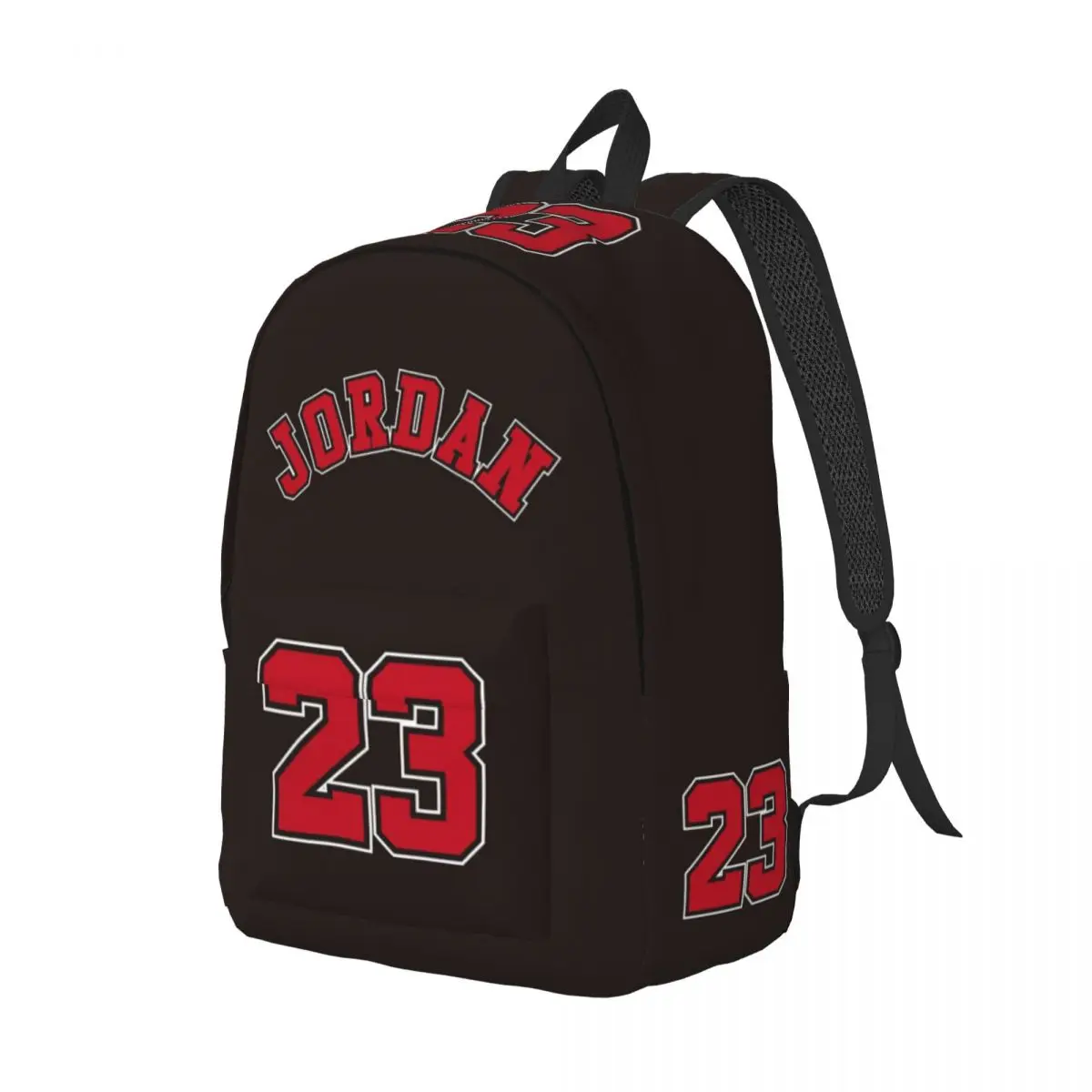 M-Jordan 23 Printed Lightweight Casual Schoolbag For School, Outdoor, Shopping, Office