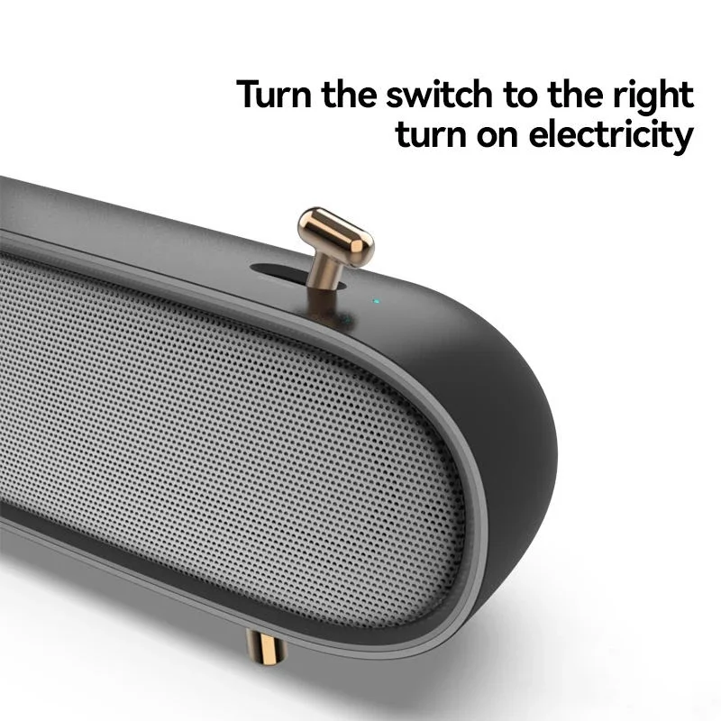 2400mAh Long-Lasting Battery Wireless Bluetooth 5.0 Soundbar 4 Unit HIFI Speakers Noise Reduction for Home Office Phone Computer view 5