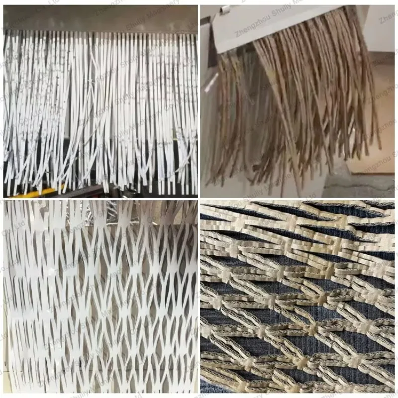 حار بيع البسيطة الورق المقوى إعادة تدوير النفايات صندوق كرتوني التقطيع في صناعة التعبئة والتغليف المموج ورقة التقطيع هاين السعر